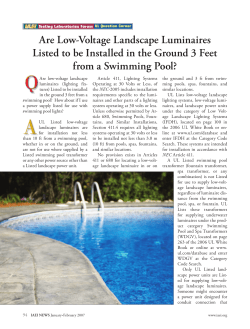 Are Low-Voltage Landscape Luminaires Listed to be
