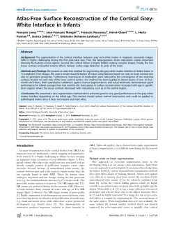 Atlas-Free Surface Reconstruction of the Cortical Grey