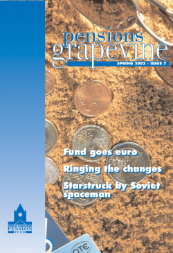 Fund goes euro Ringing the changes Starstruck by Soviet