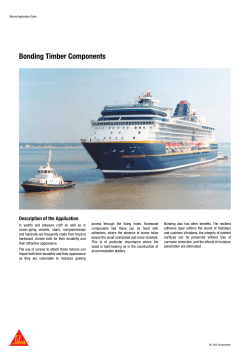 Bonding Timber Components