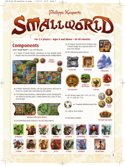 Rules - Days of Wonder