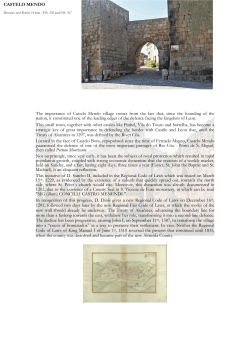 The importance of Castelo Mendo village comes from