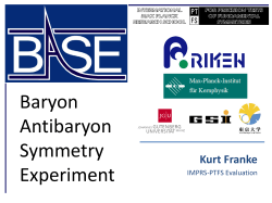 BASE: The Baryon-Antibaryon Symmetry Experiment
