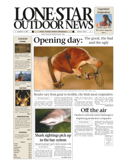 PAGE 20 - Lone Star Outdoor News