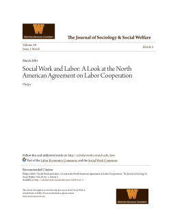 A Look at the North American Agreement on Labor Cooperation