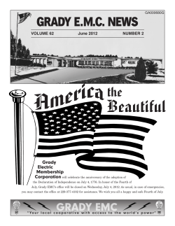 June 2012 Newsletter