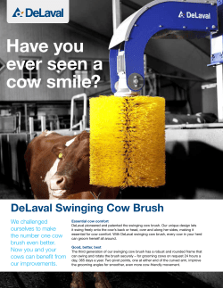 Swinging Cow Brush
