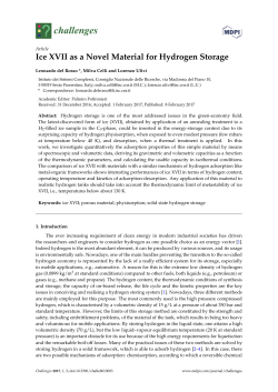 Ice XVII as a Novel Material for Hydrogen Storage