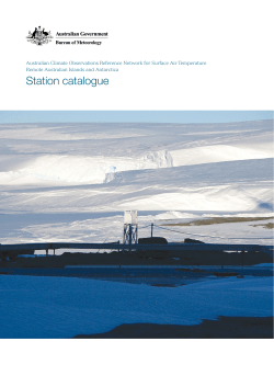 ACORN-SAT station catalogue