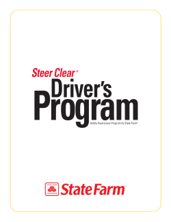 Steer Clear Program Driver`s