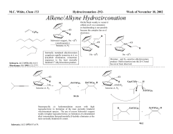 Alkene/Alkyne Hydrozirconation