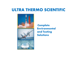 Fabrication - Ultra Thermo Scientific