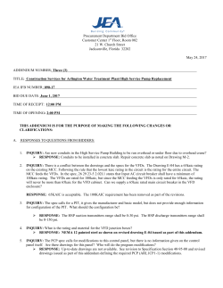 Procurement Department Bid Office Customer Center 1st Floor