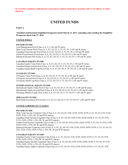 Part A - CI Investments