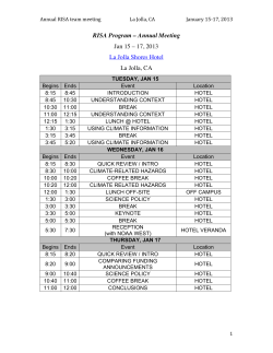 Agenda - CPAESS
