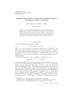 PERIODIC SOLUTIONS OF SINGULAR SYSTEMS WITHOUT THE