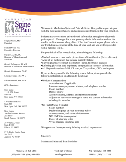 to read our patient welcome letter!