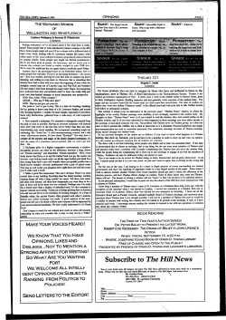 Subscribe to The Hill News