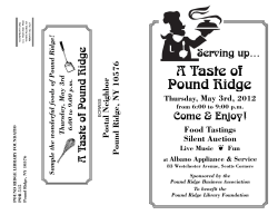 mem of year certif - Pound Ridge Business Association