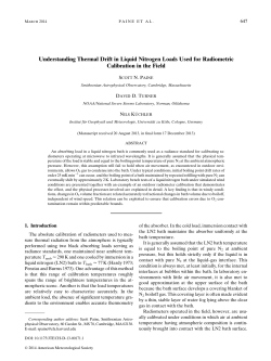 Understanding Thermal Drift in Liquid Nitrogen Loads Used for