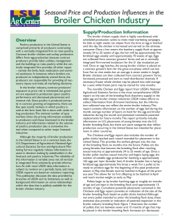 Broiler Chicken Industry