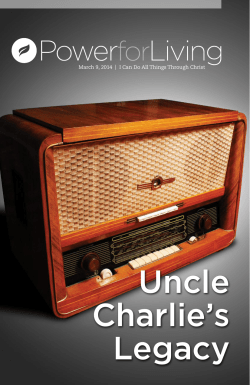 Uncle Charlie`s Legacy - Keys for Kids Ministries