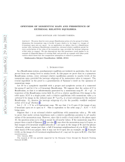 arXiv:math/0201282v1 [math.SG] 29 Jan 2002