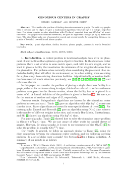 Obnoxious Centers in Graphs