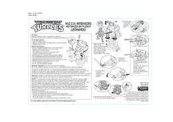 #91131 MECH Wrekkers Leo inst