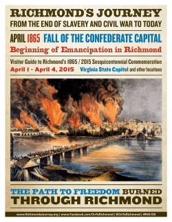 april 1865 fall of the confederate capital