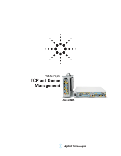 TCP and Queue Management