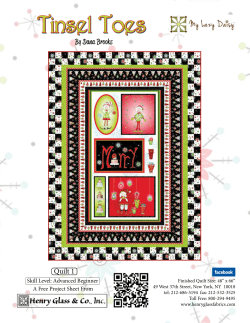 Tinsel Toes - Henry Glass Fabrics