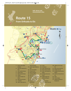 Route 15 From Orihuela to Elx