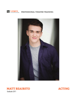 matt beairsto acting