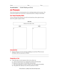 Air Pressure GRS