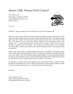 Sunset Cliffs Natural Park Council