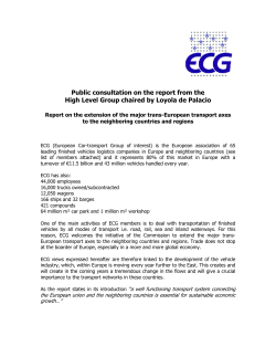 European Car-transport Group of interest