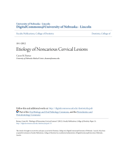 Etiology of Noncarious Cervical Lesions