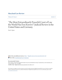 "The Most Extraordinarily Powerful Court of Law the World Has Ever