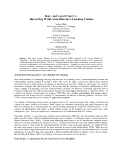 Irony and Asynchronicity - Information Services and Technology