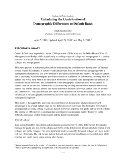Calculating the Contribution of Demographic Differences to