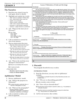 lesson 3 - Exodus Books