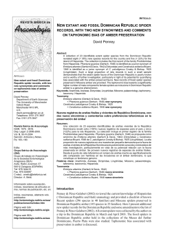David Penney - Sociedad Entomol&oacute;gica Aragonesa