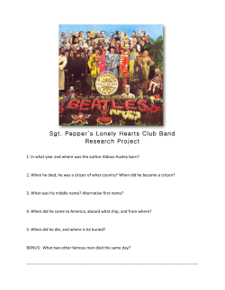 2015 Intl. History Olympiad &ndash; Varsity ancestry.com Assignment