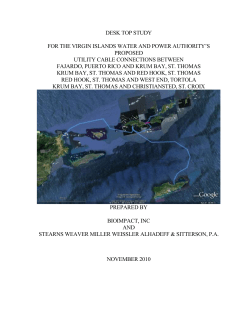 Desktop Study - St. Thomas