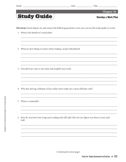 Homework Activities - McGraw Hill Higher Education