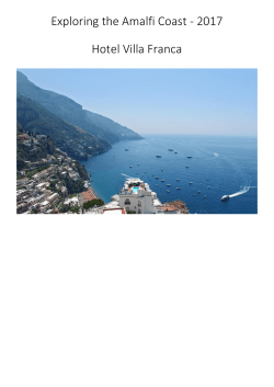 Exploring the Amalfi Coast
