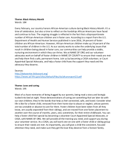 Theme: Black History Month Words: 184 Every February, our country