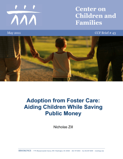 Center on Children and Families