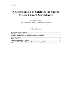 A Constellation of Satellites for Shared Missile Launch